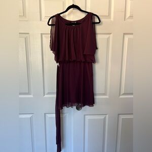 Forever 21 Red Dress with Tie Belt